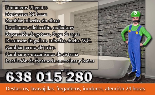 Fontaneros en Caravaca de la Cruz