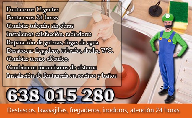 Fontaneros en San Pedro del Pinatar